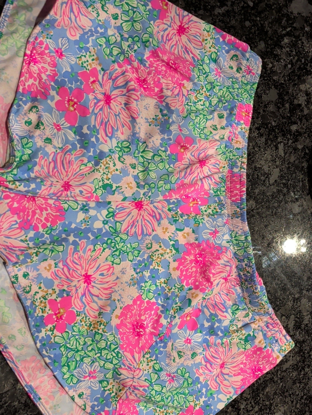 Lilly Pulitzer Floral Pj Shorts Blue & Pink XL